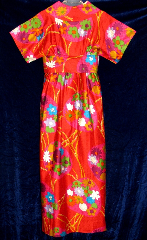 Kimono inspired Hawaiian Dress
