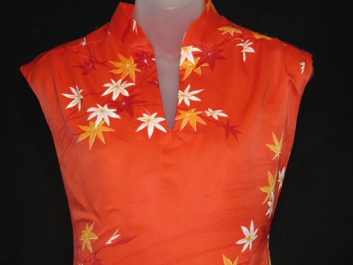 Japan Style Collar Hawaiian Dress