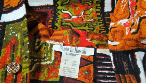 Made in Hawaii Cotton Barkcloth