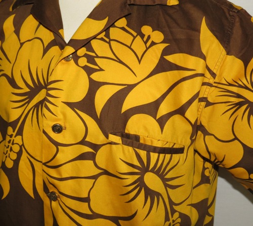 Gold Hawaii Shirt