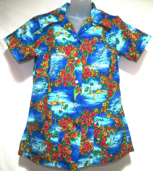 Aloha Hawaiian Shirt Ladies