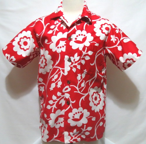 Red Aloha Hawaiian Shirt