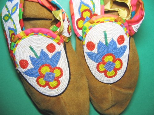 Vintage Hand Made Moccasins