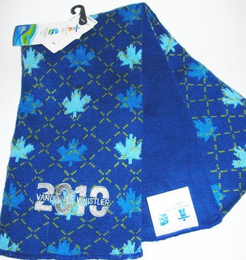 Official Vancouver 2010 Whistler Olympic Scarf