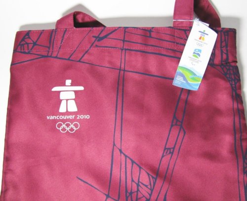 Official Vancouver 2010 Olympic Tote Bag