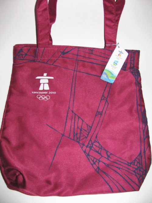 Official Vancouver Olympic Tote Bag