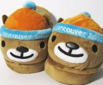 Vancouver Olympic Games Mukmuk Mascot Slippers