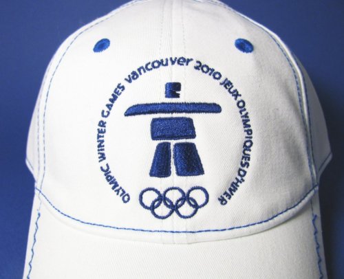 Official Olympic Vancouver 2010 Inukshuk Ball Cap