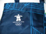 Vancouver Olympics Blue Tote Bag