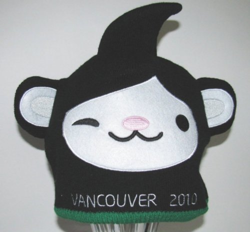 Miga Official Olympic Vancouver Beanie Mascot Hat