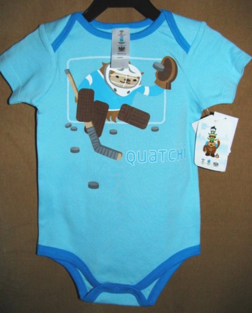 Official Vancouver 2010 Olympics Quatchi Onesie