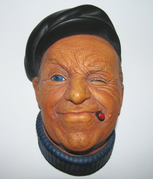 Bossons Boatman Chalkware Head