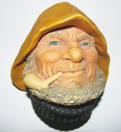 Bossons Old Salt Chalkware Head