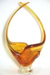Amber Art Glass