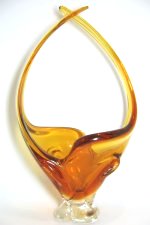 Amber Art Glass