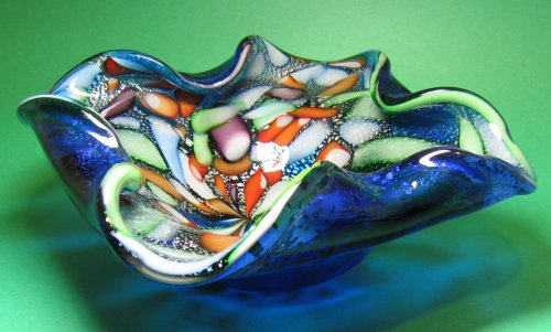 Murano Bowl Tutti Frutti Possibly Dino Martens Design