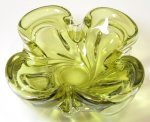 Chalet Olive Green Petal Bowl