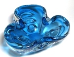 Chalet Blue Bowl Ashtray