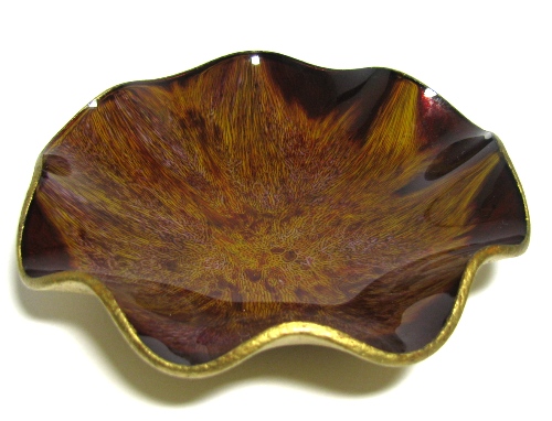 Seetusee Curved Brown Unmarked Dish