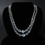 Vintage AB Crystal Necklace