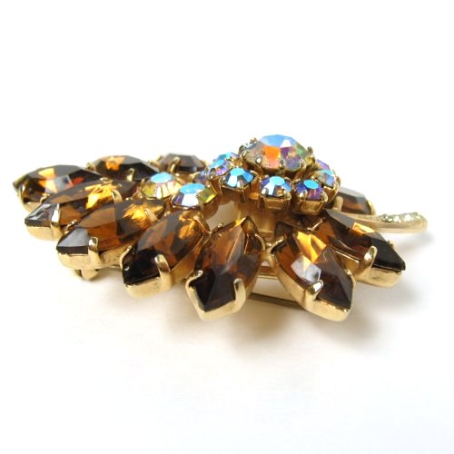 Vintage Amber Brooch