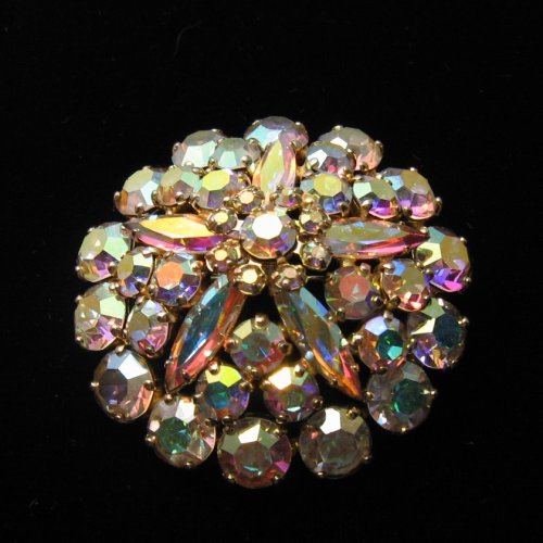 Sherman Aurora Borealis Brooch