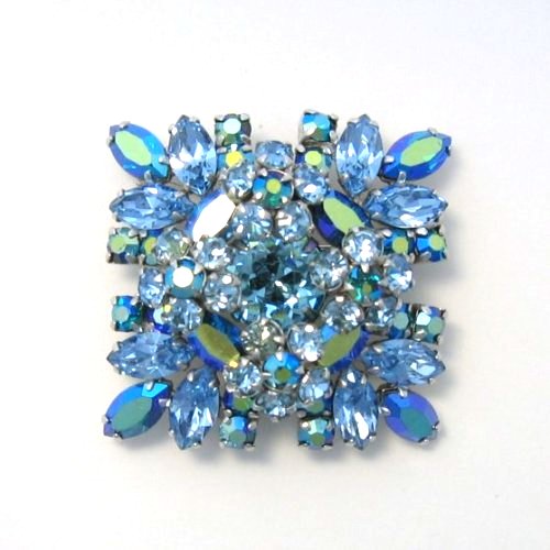 Sherman Blue Brooch