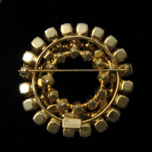 Sherman Round Brooch