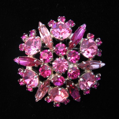 Sherman Pink Brooch