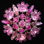 Pink Brooch