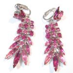 Pink Drop Earrings