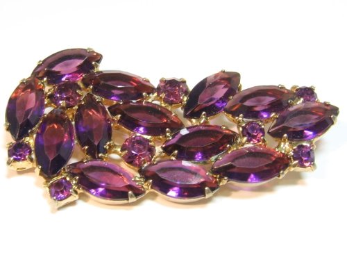 Juliana Amethyst Brooch