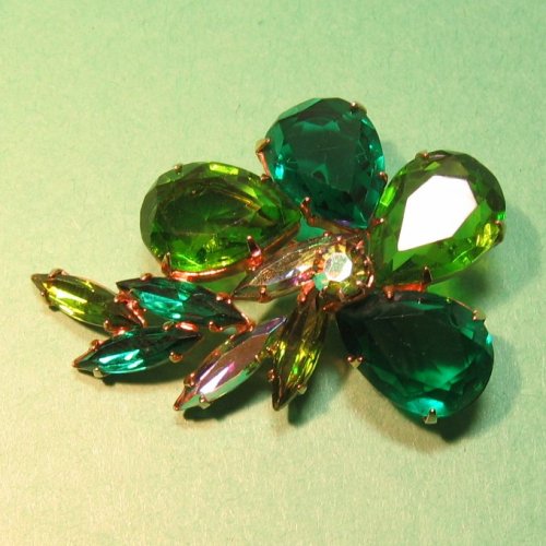 Luscious Green Brooch