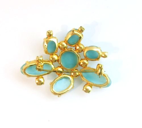 Back of Juliana Cabochon Brooch