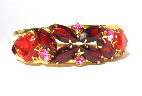 Pink and Red Bracelet