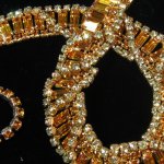 Vintage Kramer of New York Rhinestone Necklace