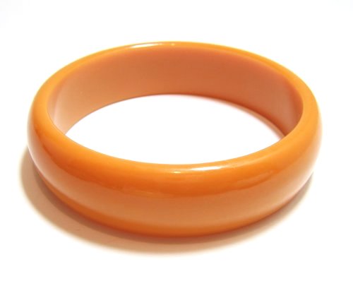 Bakelite Apricot Bangle