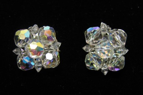 Vintage Crystal Earrings