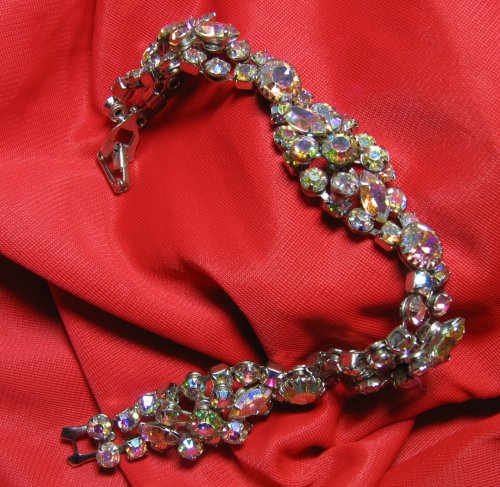 Triad Rhinestone Bracelet