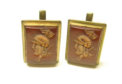 Greek Soldier Cufflinks