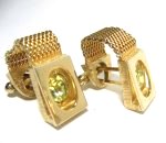 Vintage Peridot Cufflinks