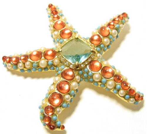 Kenneth Jay Lane Starfish Brooch