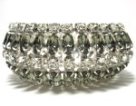 Sherman Rhinestone Bracelet Angled