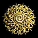 Coro Swirl Brooch