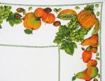 Vintage Fall Fruits Tablecloth