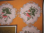 Vintage Victorian Roses Tablecloth