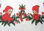 Pixies Elves Holiday Season Tablecloth