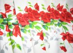 Vintage Wilendur American Beauty Tablecloth