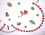 Eames Era Christmas Tablecloth