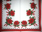 Poinsettia Tablecloth